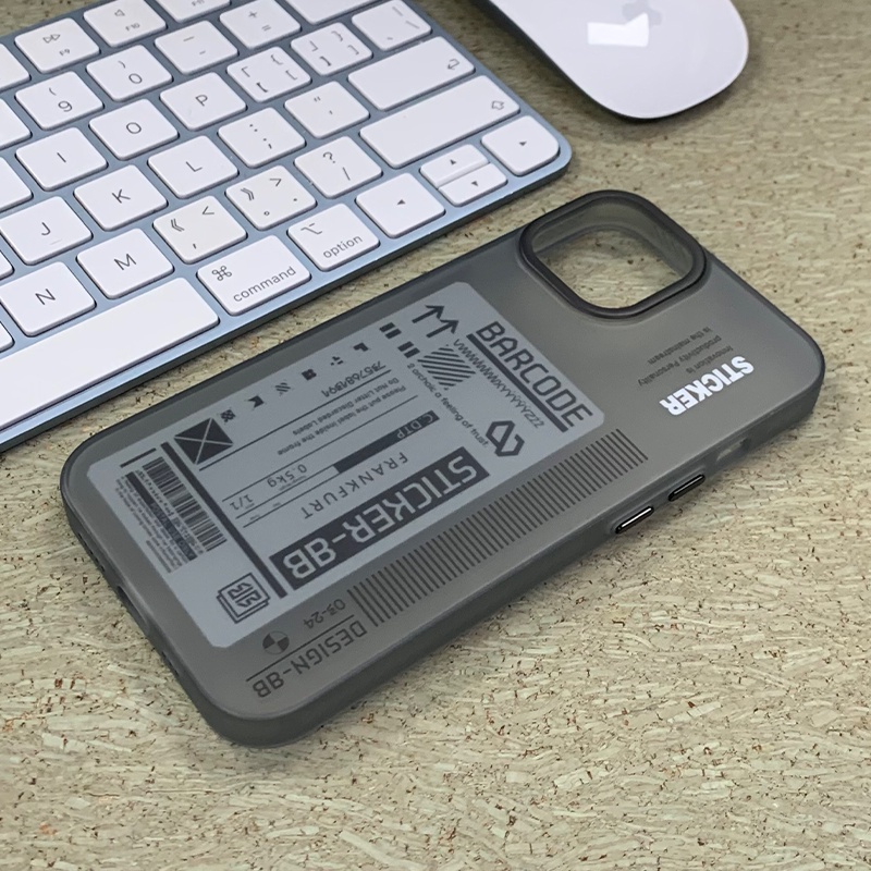 Ốp Điện Thoại Cứng Hai Mặt Nhám In Hình Vé Máy Bay Cho iPhone 14 / 13 / 12 Pro max / 13Pro / 12Pro / 12 / iPhone 11 / 14 plus