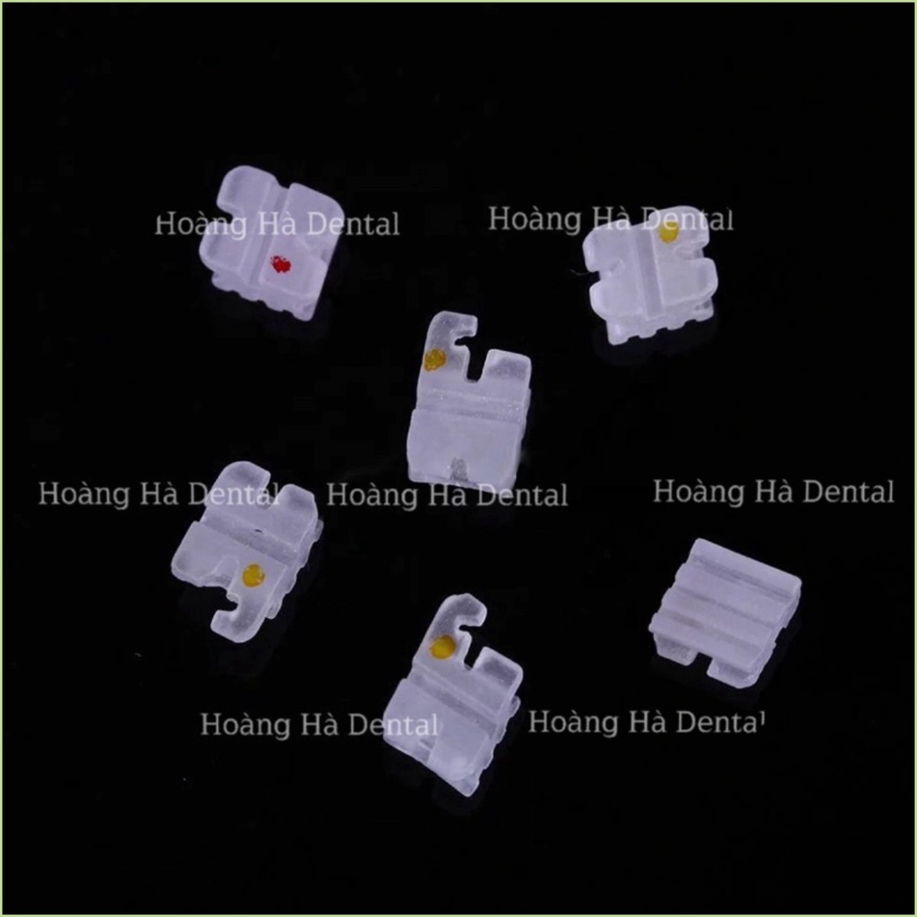Mắc cài sứ Ceramic chính hãng Mắc cài sứ chỉnh nha mắc cài nha khoa - NHA KHOA HÀ NỘI