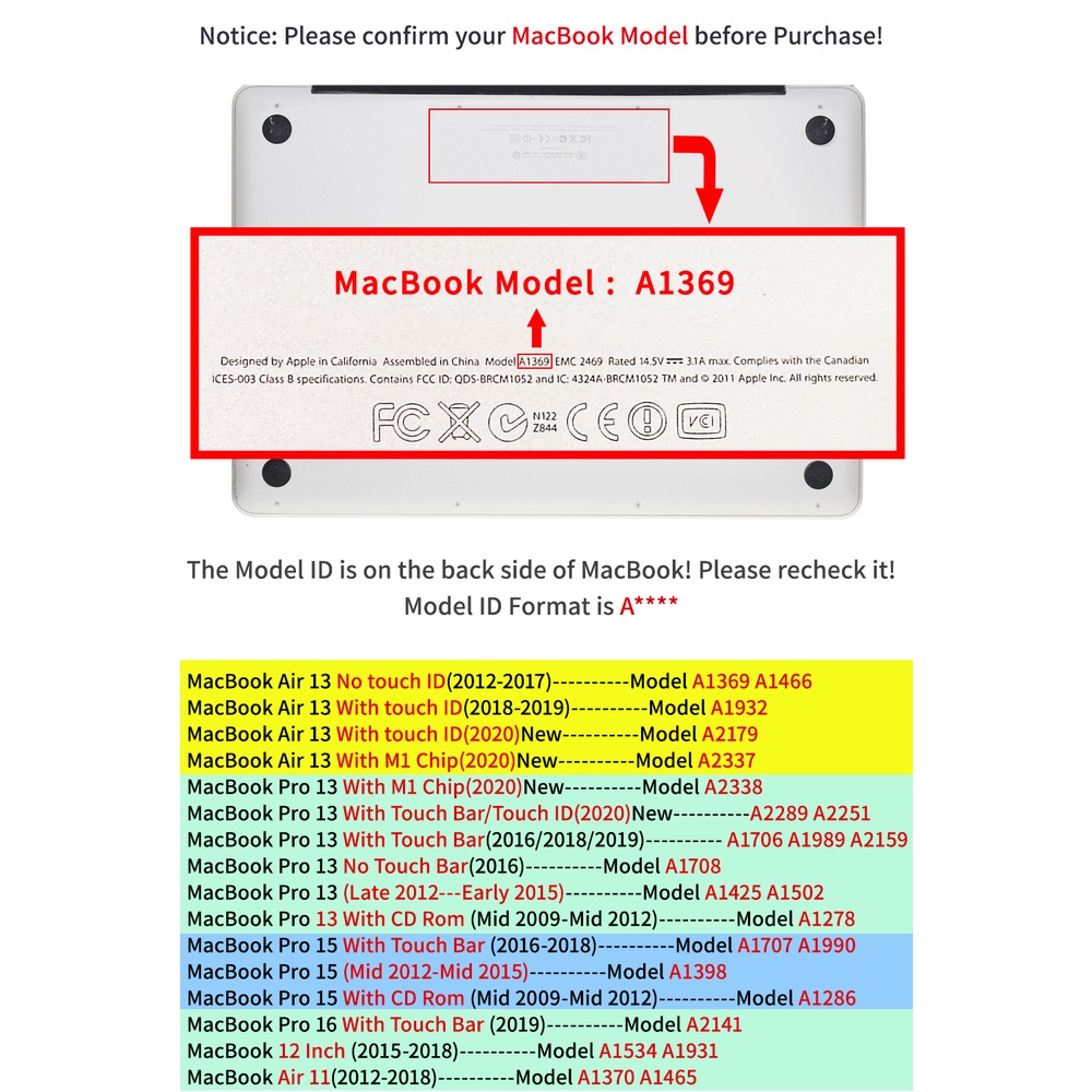 Ốp Máy Tính Bảng Trong Suốt In Hoạt Hình Cho MacBook Air Pro13 16 M1 Chip Pro 14 16 15 Inch Pro13.3 2022 M2 2021 Air 13.6 2022 M2