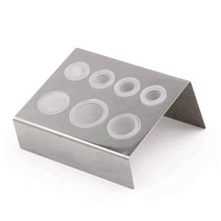 -Đế kim loại, đế silicone, đế mica đựng mực phun xăm