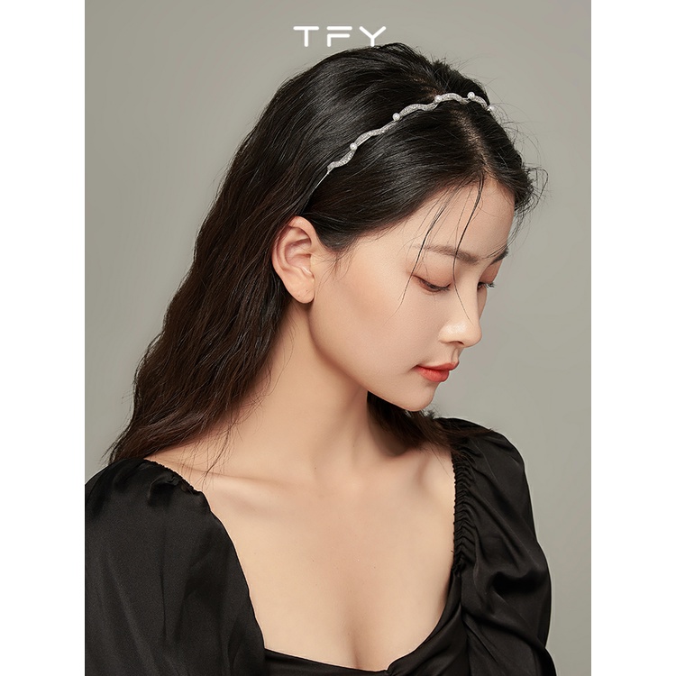 Cài tóc phong cách hàn quốc cho nữ, băng đô dễ thương đính ngọc