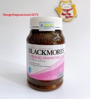 Tinh dầu hoa anh thảo úc black more evening primrose oil 190 viên