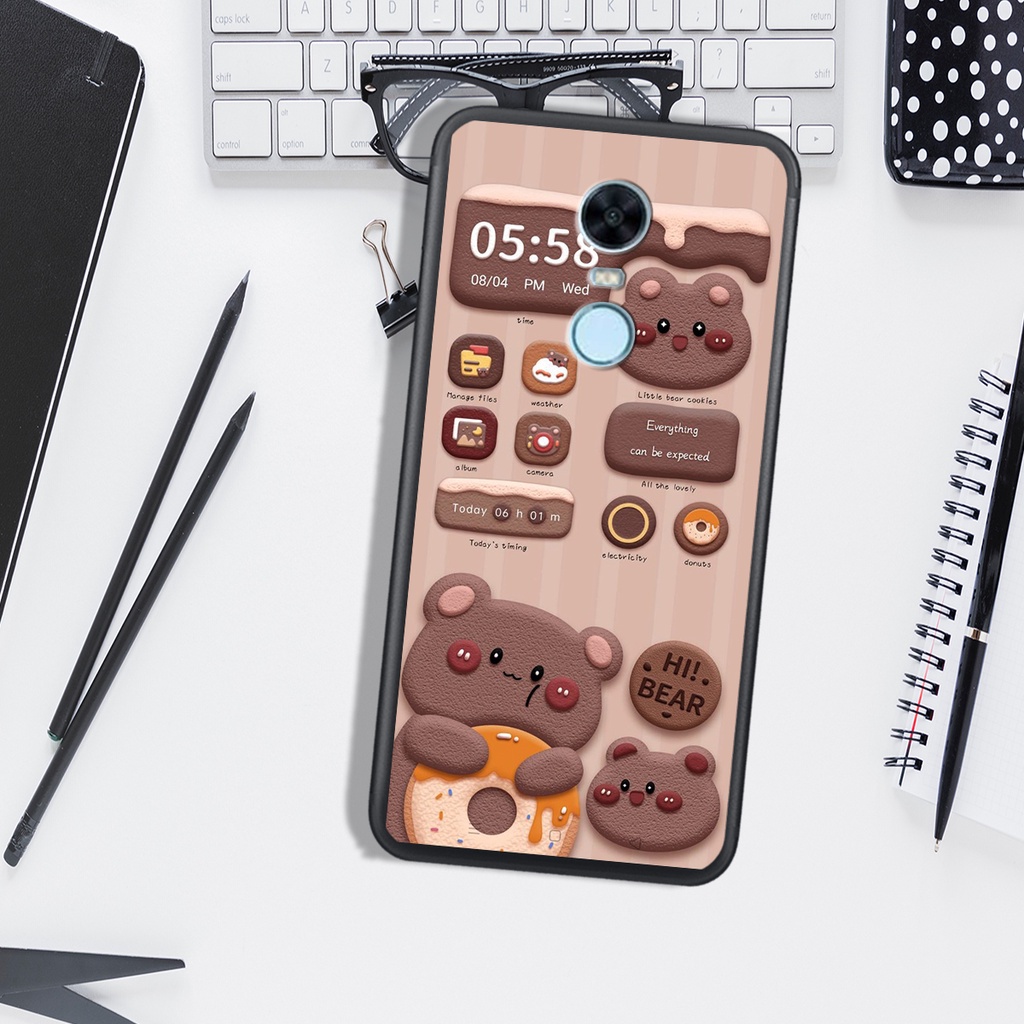 Ốp Lưng XIAOMI REDMI NOTE 3 - REDMI 5 - REDMI 5 PLUS , In Hình Gấu&amp;Thỏ Siêu Đáng Yêu.