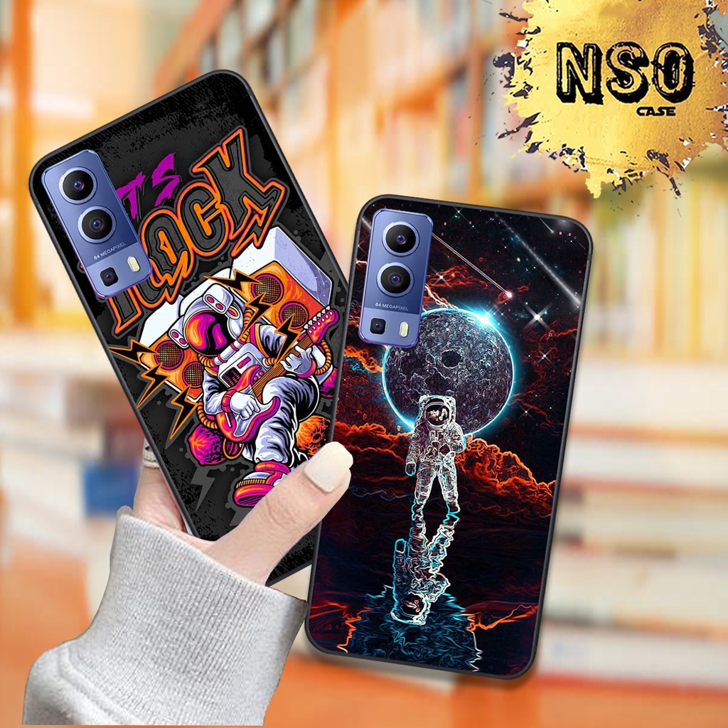Ốp Vivo Y72 5G / Y51 2020 / Y53S In Hình Họa Tiết Vũ Trụ Phi Hành Gia Đẹp Hot Trend 2023