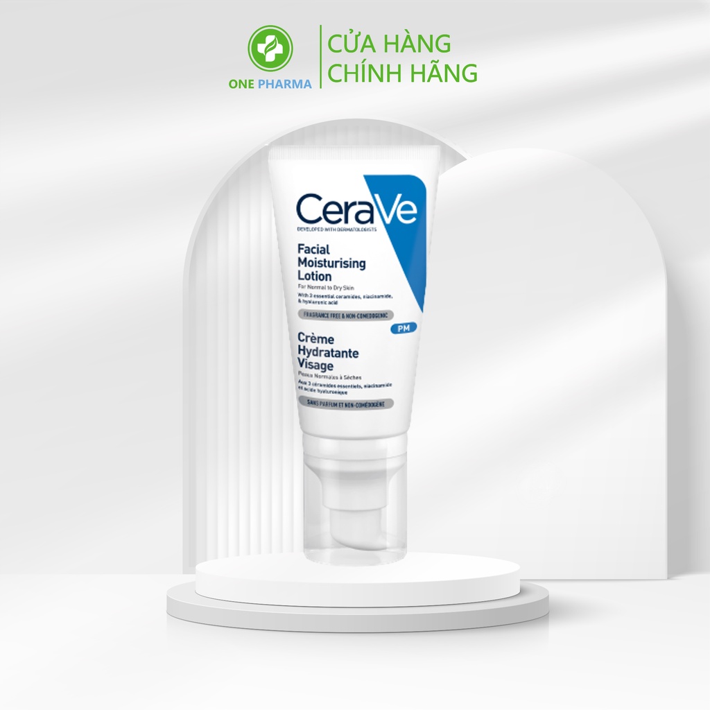 Sữa dưỡng ẩm ban đêm Cerave PM Facial Moisturiz Lot 50ml