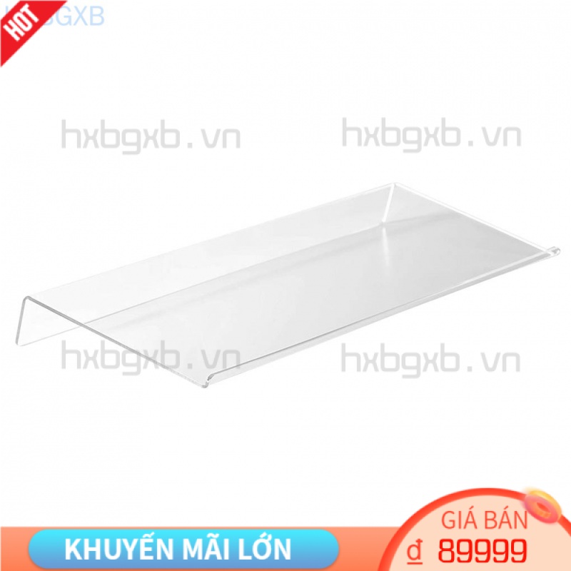 Giá đỡ bàn phím máy tính bằng acrylic trong suốt tiện dụng cho gia đình/ văn phòng