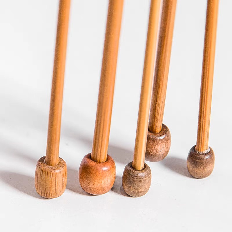 Que Kim Gỗ Đan Len Nhiều Size (Giá 1 Đôi)