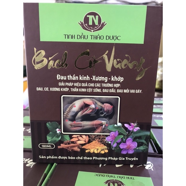 Tinh dầu xoa bóp Bách Cốt Vương 180ml