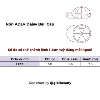 Nón ADLV Daisy Ball Cap