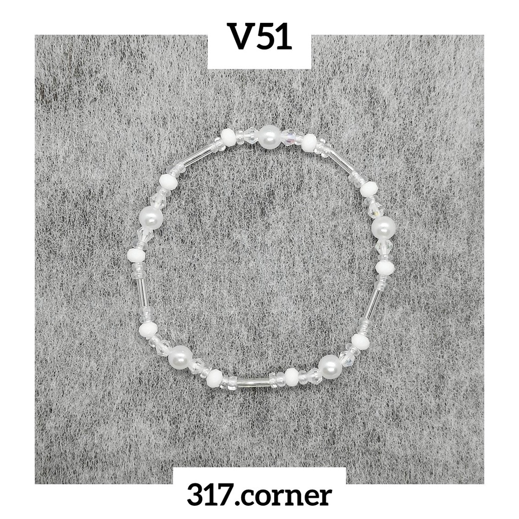 Vòng tay hạt cườm  - V51 - 317.corner