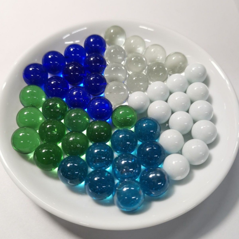 10 Viên bi ve nhiều mầu đặc sặc loại 16mm