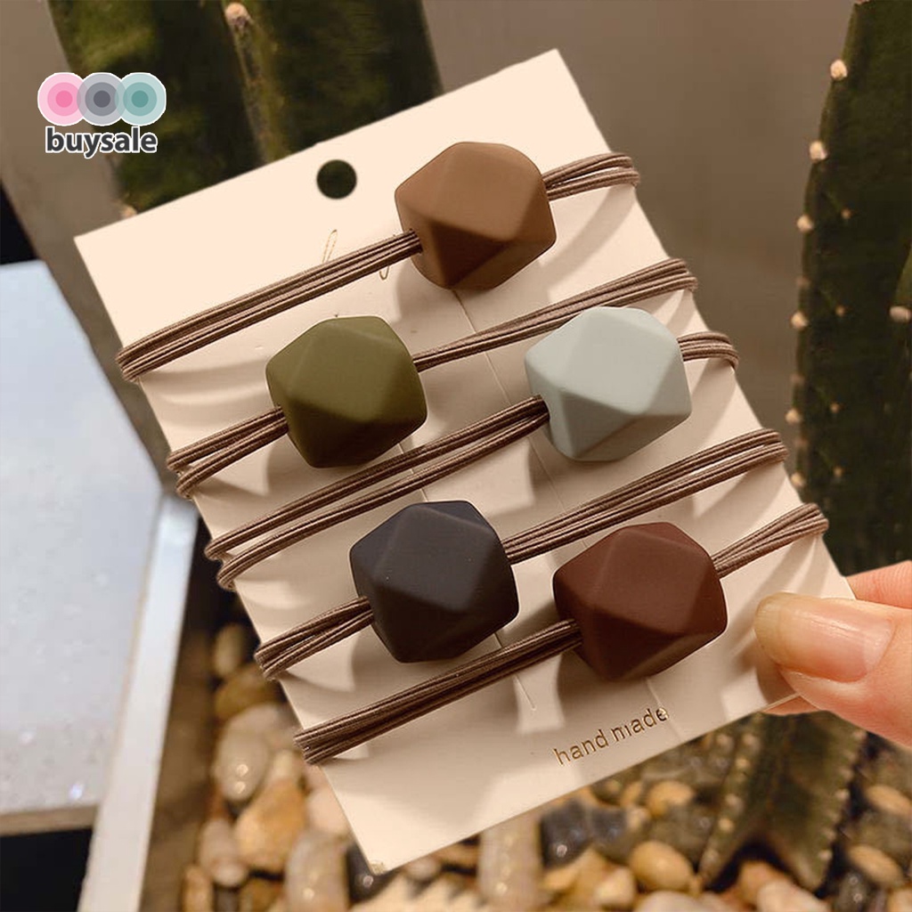 Thun buộc tóc kiểu Hàn Quốc, thiết kế thanh lịch, chất thun chắc chắn, không gây gãy tóc - BuySales - BSPK306