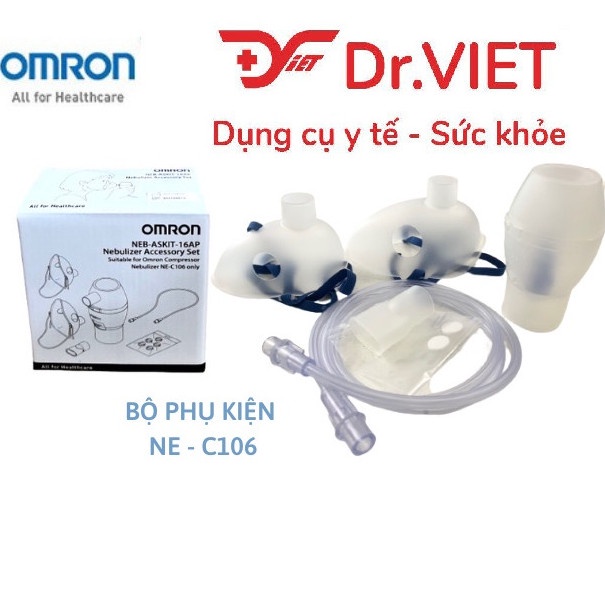 Bộ Phụ Kiện Dành Cho Máy Xông Khí Dung Omron NE C106