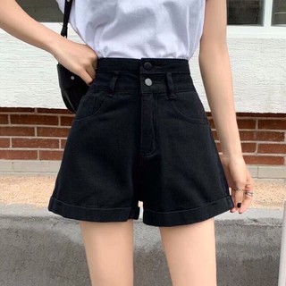Quần sooc bò jean nữ cạp cao shorts jeans Quảng Châu phong cách jeanshop03 ms14