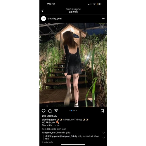 Đầm clothing.gem