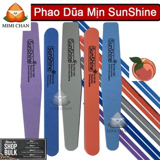 Phào dũa móng mịn sunshine, phao dũa móng tay 2 mặt chà mịn chà móng