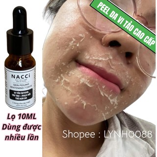 Peel lột da mặt vi tảo chuyên SPA - Thay da sinh học vi tảo cho mặt - tẩy da chết mặt cao cấp