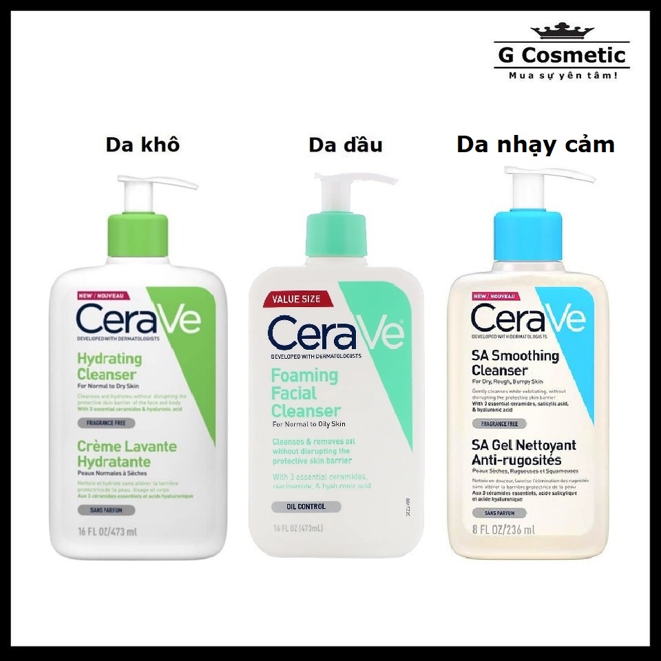 Sữa rửa mặt Cerave