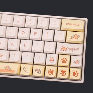 Keycap Corgi profile XDA nhựa PBT