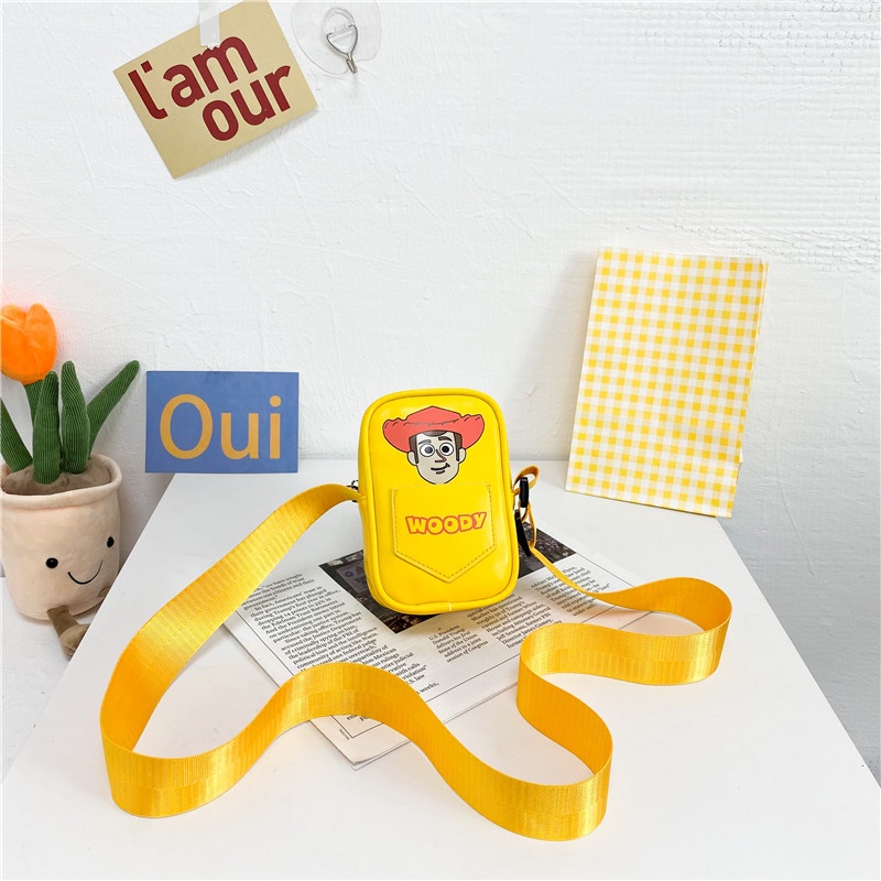 Gấu dâu Lotso Túi Xách Đeo Vai Cỡ Lớn Họa Tiết Hoạt Hình Snoopy / Gấu / Dâu Tây Dễ Thương Cho Bé