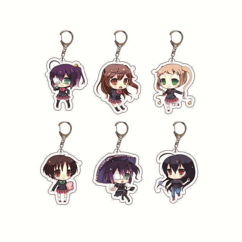 Mt Mặt Dây Chuyền Điện Thoại Di Động Bằng Acrylic Trong Suốt Sáu Nhánh Hình Anime Ngôi Sao Vô Cực Và Chữ More Have to Fall in Love Student
