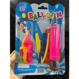 Đồ chơi vỉ bong bóng kèm bơm loại nhỏ cho bé NR03