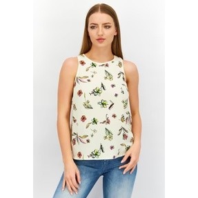 [SIZE S-M-L] ÁO SÁT NÁCH FLORAL XUẤT ÂU