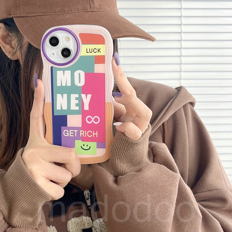 Soft Casing Redmi 12C A1 10C 10A 9C 9A 8 6A 5A Note 12 4G 5G 11S 11 10s 10 Pro 9 9S 8 POCO X4 X5 M3 X3 Pro NFC Waves Edge Get Rich New Year Gift Airbag Anti-fall Full Lens Protection Clear Phone Case BW 09