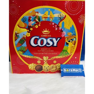 Bánh quy bơ cosy thập cẩm vị socola 546g