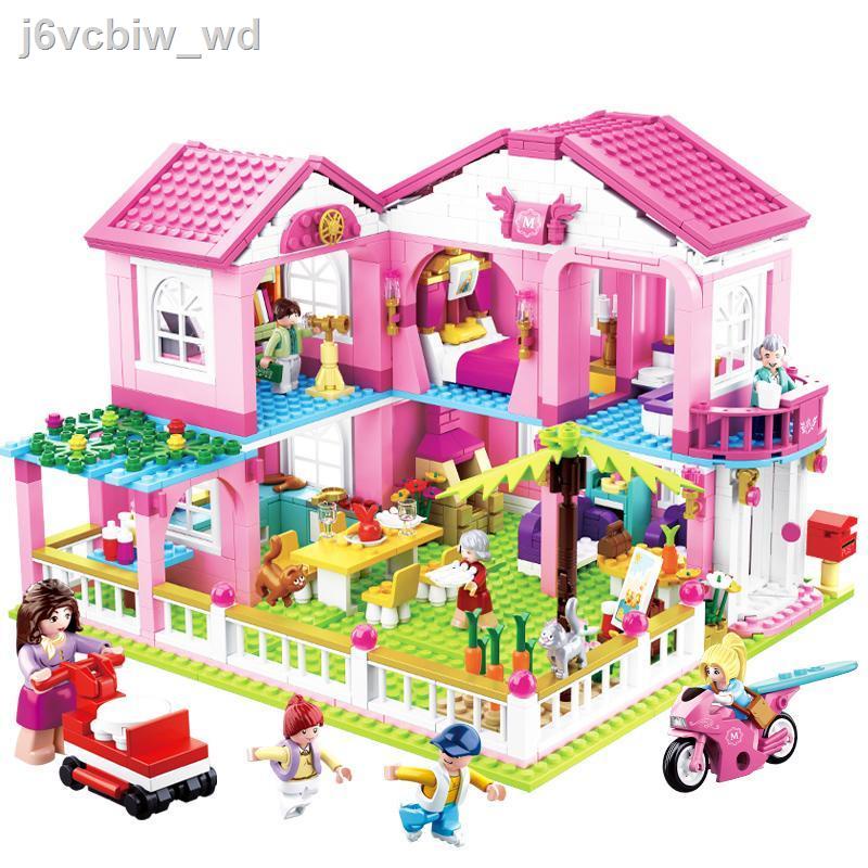 ∏ ✸ Bé Gái Series Xếp Hình Nhà Lắp Ráp Biệt Thự Công Chúa Lâu Đài Tương Thích Lego Khối Xây Dựng Đồ Chơi Ghép Quà Tặng G