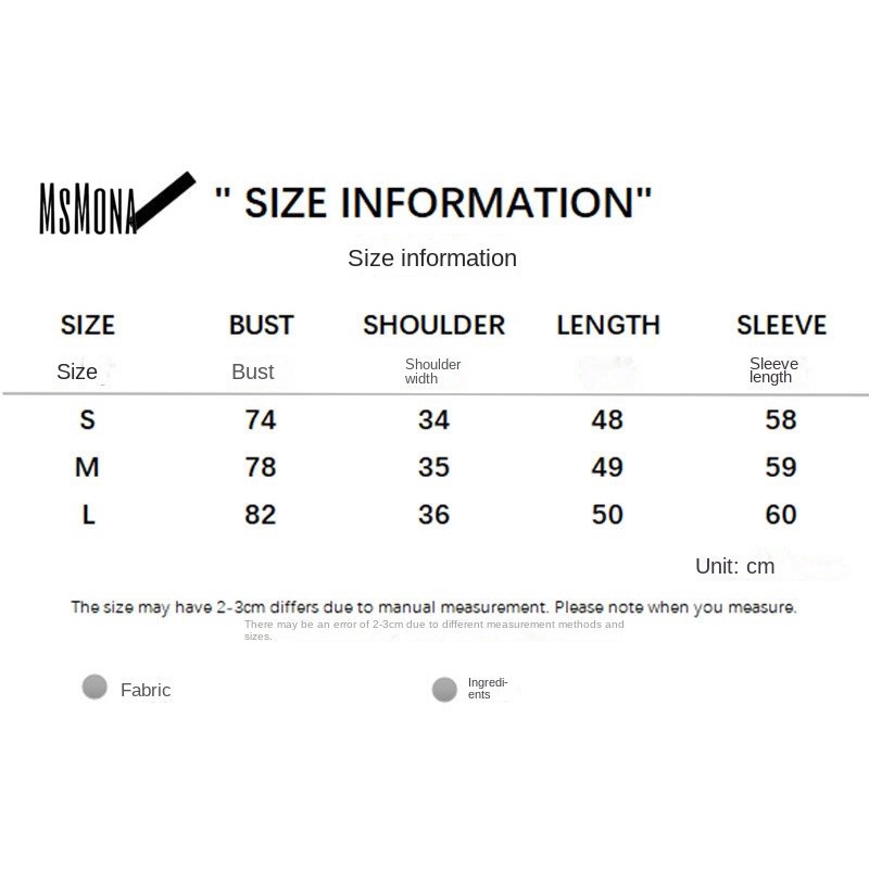 MsMona Áo Thun Tay Dài Cổ Vuông Dáng Ôm Phối Màu Tương Phản Thời Trang 2022 Cho Nữ