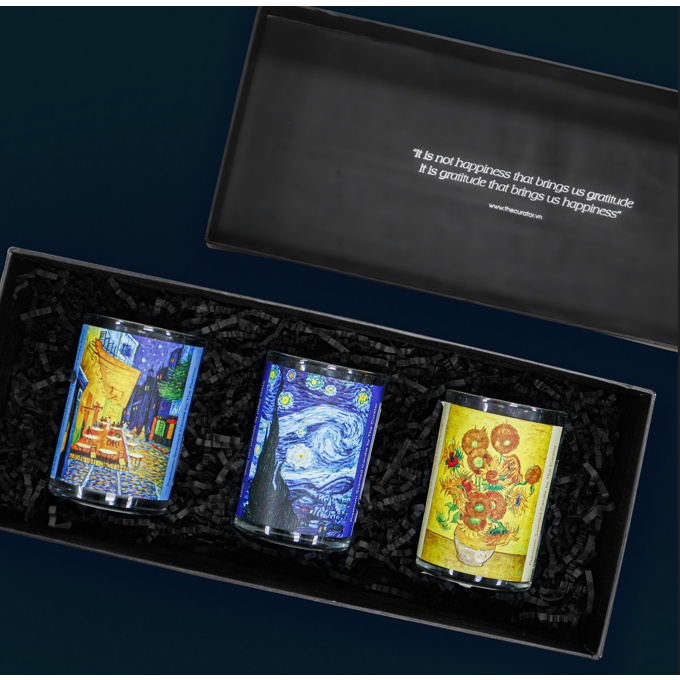 Set nến thơm cao cấp, lấy cảm hứng từ các bức họa của Van Gogh | The Curator
