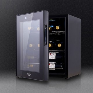 Tủ bảo quản vang thông minh 48L 12 chai vang làm lạnh bằng máy nén, gas