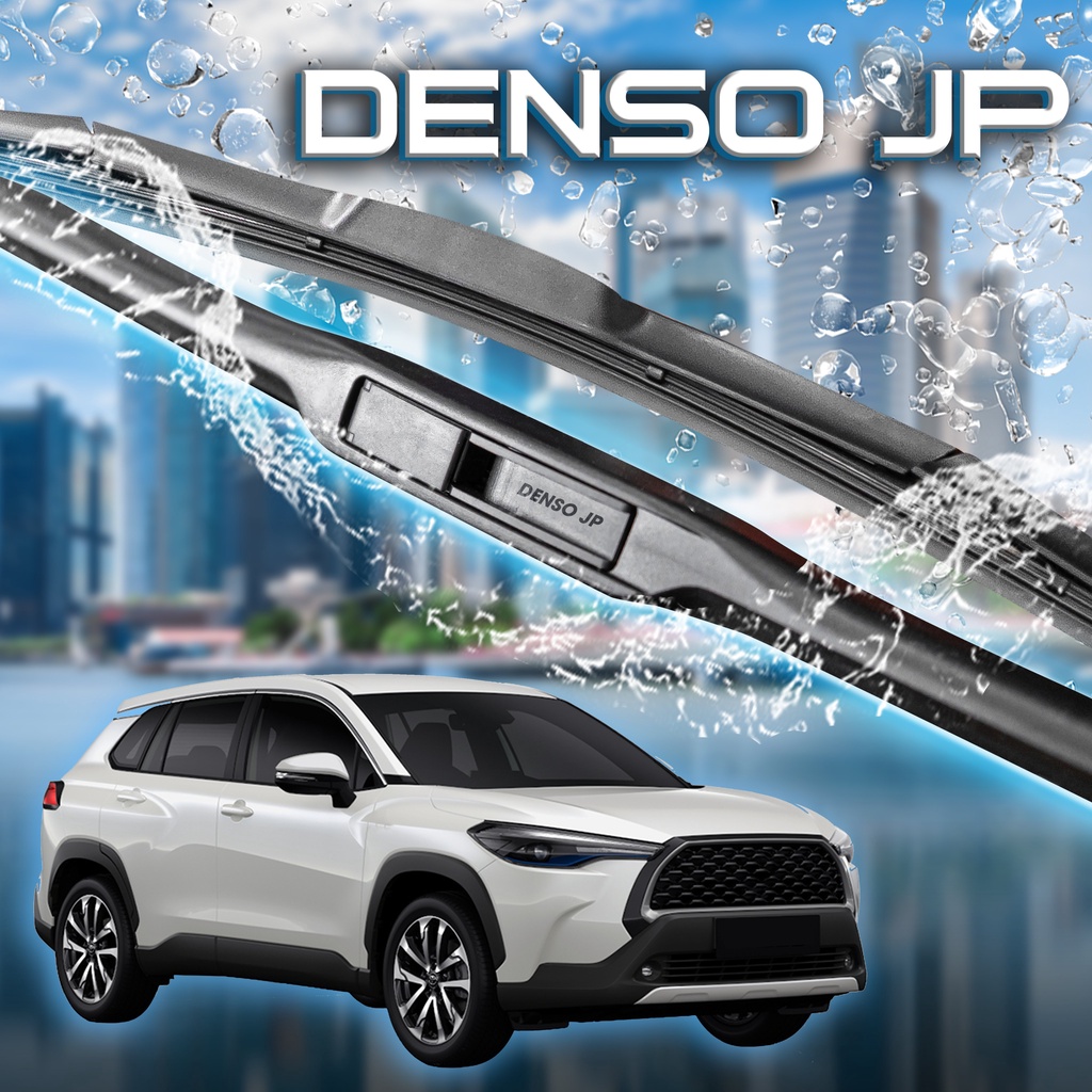 Gạt mưa DENSO JP 3 khúc cao cấp, gạt mưa ô tô Silicone công nghệ Nhật Bản mới nhất