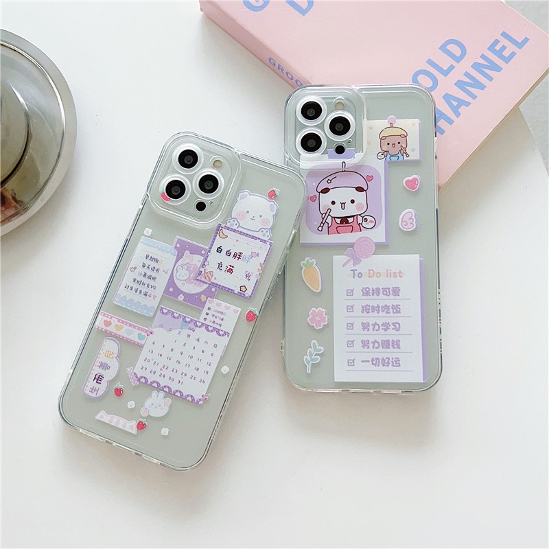 Ốp Điện Thoại Mềm Trong Suốt Hình Dễ Thương Cho Redmi A1 4G 10A 10C 10 9 9A 9i 9C Note 11 11s 10 9 9S Pro 4G 12 13 Pro Max 2022