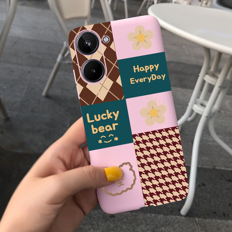 Ốp Điện Thoại Chống Sốc In Hình Đám Mây Thời Trang Cho Realme 9 10 4G Realme 9 Pro Plus RMX3392 Realme10 RMX3630