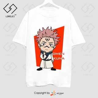 Áo thun Jujutsu Kaisen Ryomen Chibi ngắn tay