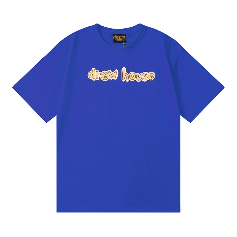 Áo Thun Ngắn Tay Dáng Rộng In logo Khẩu Hiệu Đơn Giản Thoải Mái Nhiều Màu Thời Trang