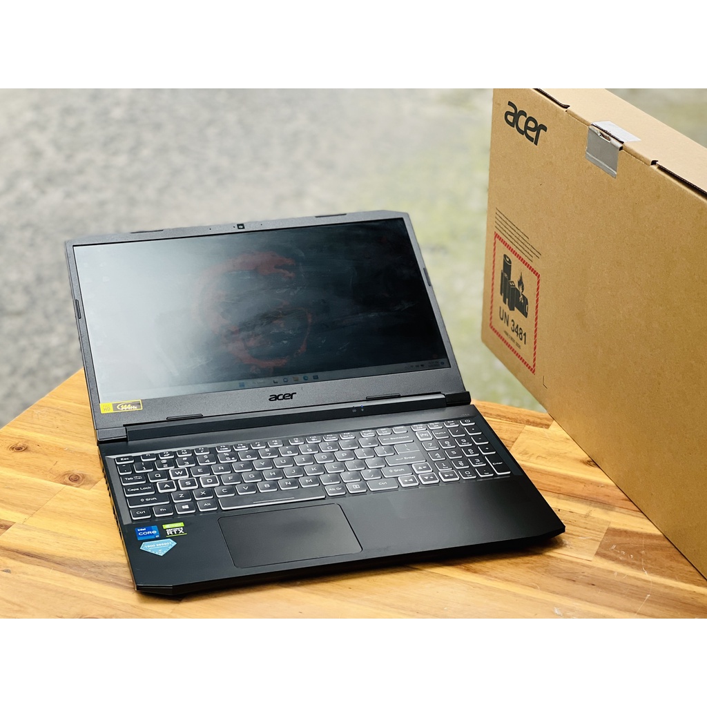 ACER NITRO 5 GAMING AN515-57-74RD I7 11800H RAM 8GB SSD 512GB RTX 3050 4GB 144HZ CHUYÊN GAME GIÁ RẺ