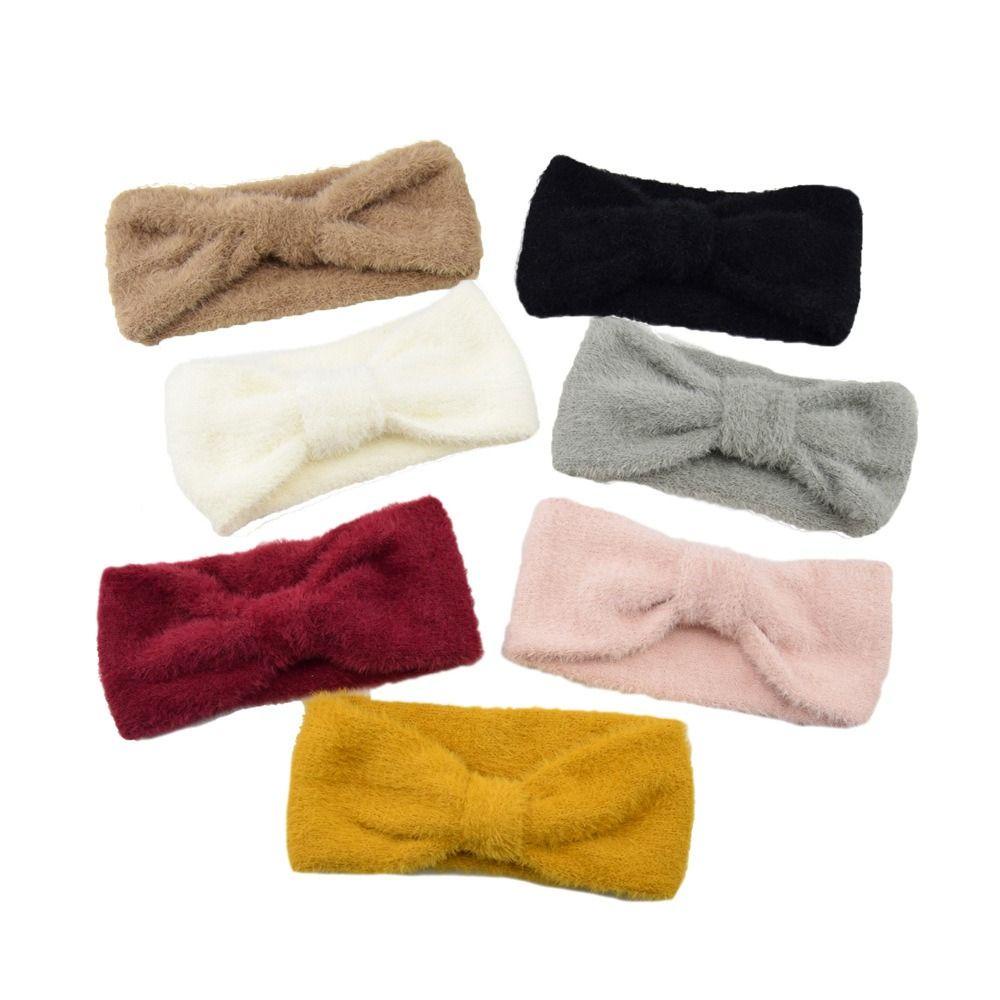 SUSANS Băng Đô Lông Nhung Giữ Ấm Tai Bản Rộng