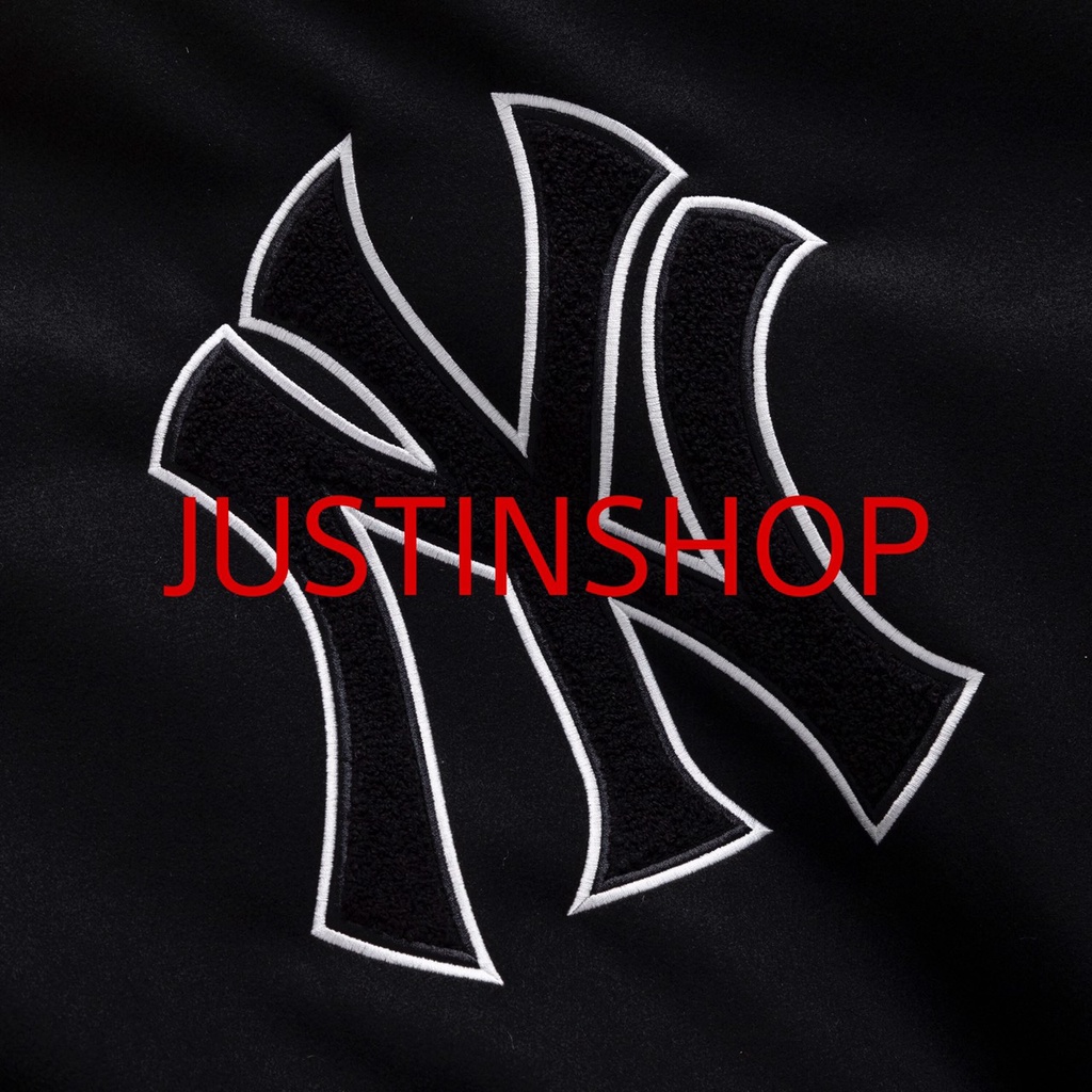 Áo Khoác Bomber MLB NY 3 Lớp Lót Trần Bông, Áo Khoác Varsity nam nữ unisex - JUSTINSHOP