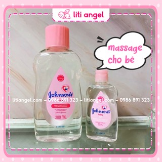 Dầu massage dưỡng ẩm Johnsons Baby Oil 50ml - 200ml