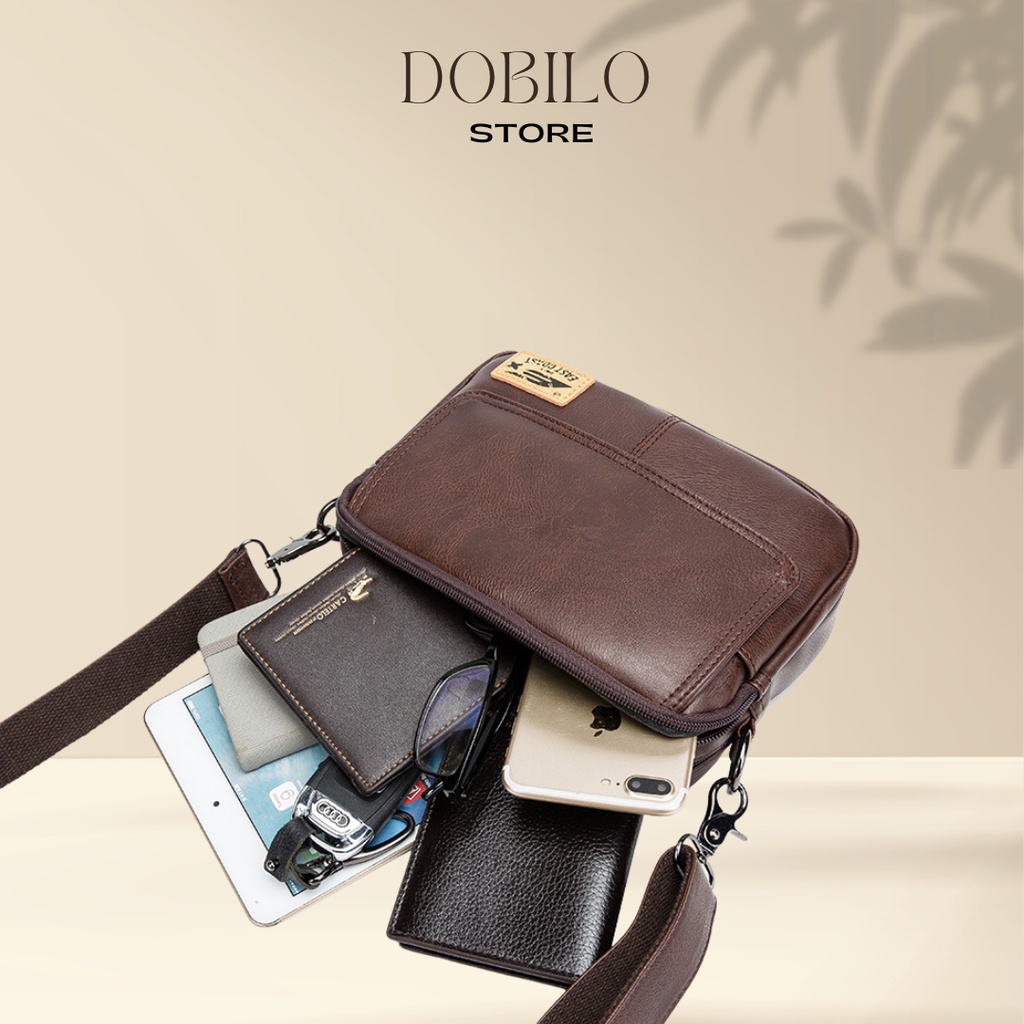 Túi Đeo Chéo Da Nam Nữ Phong Cách Thời Trang Hàn Quốc BG11