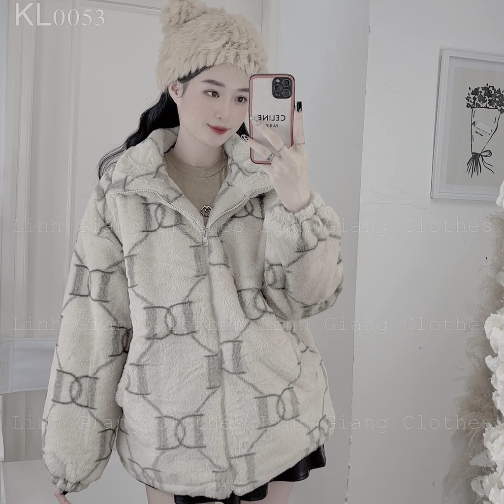 💥  Áo khoác lông NY MLB chính hãng nam nữ cao cấp lông mịn hàng chuẩn form dày dặn