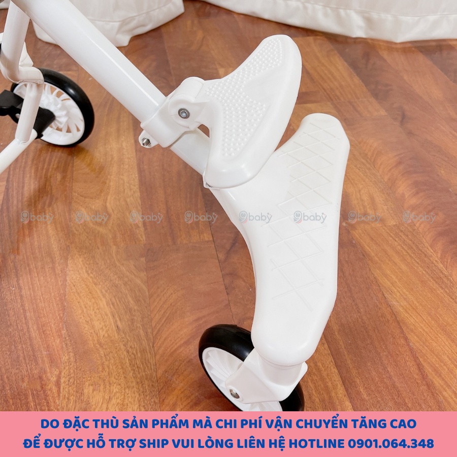 Xe đẩy đảo chiều  𝑭𝒓𝒆𝒆𝒔𝒉𝒊𝒑  Xe đẩy dạo chơi gấp gọn cho bé kèm đệm và mái che M8 mẫu con vật
