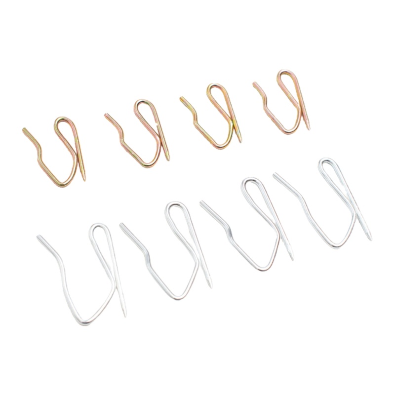 1 Móc Treo Rèm Cửa Bằng Kim Loại Hình Chữ S Đa Năng Tiện Dụng