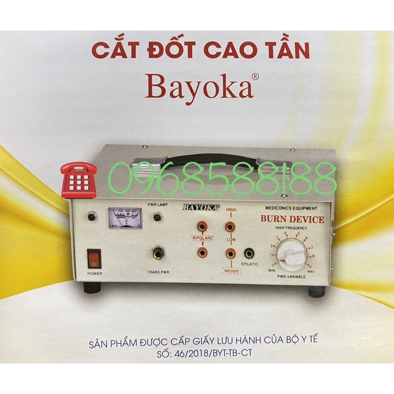 Máy Cắt Đốt Cao Tần Bipolare Bayoka