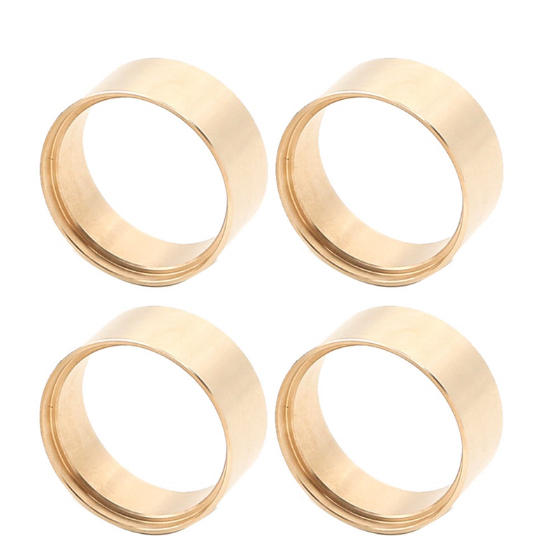 Set 4 Vòng Khóa Bánh Xe 12G 1.0 Inch Cho Xe Điều Khiển Từ Xa Axial SCX24 1 / 24