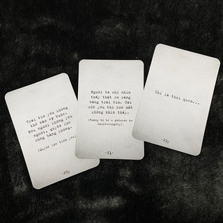 Bộ Bài Nhắc Nhở Haletu Green (Love) (Guu Tarot Shop)