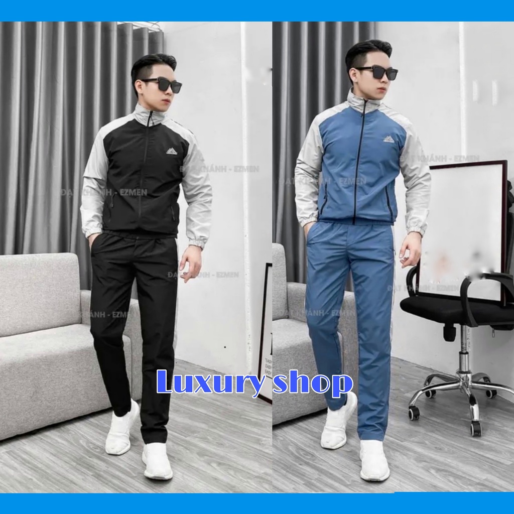 Bộ Gió Nam Thể Thao 2 Lớp Lót Gió , Bộ Quần Áo Gió Nam Thu Đông Đẹp